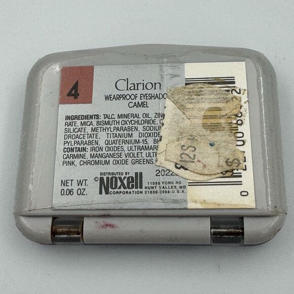 Clarion Eyeshadow Eyeshadows Camel Wearproof NOS Vintage - Picture 2 of 2